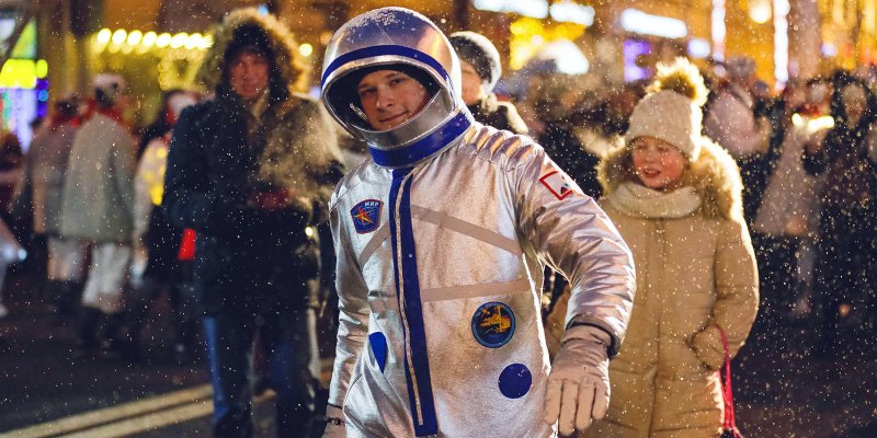 Просто космос: новогодние гулянья в Москве пройдут с 31 декабря по 5 января