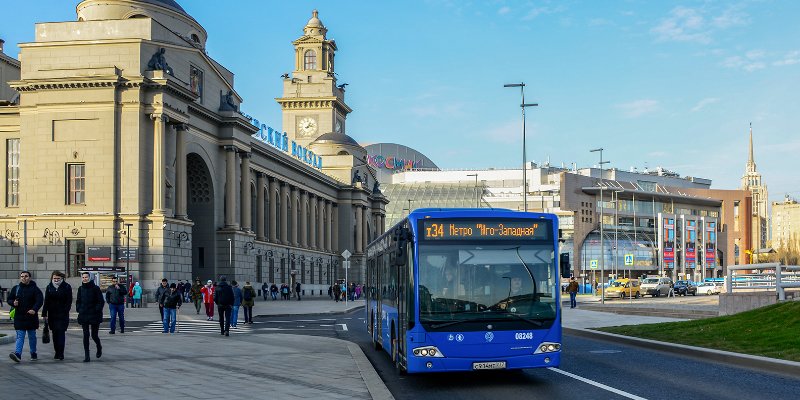 Свыше 1,1 тысячи новых автобусов пополнили парк Мосгортранса с начала года